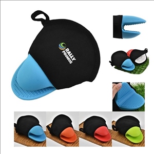 Anti Slip Pot Holder Silicone Oven Mitts Glove